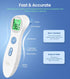 Forehead Thermometer for Adults and Kids, Digital Infrared with Fever Alarm and No-Touch Reading
