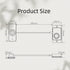 Tazyuxd (1 Pack) Door Locks for Kids Safety,Auto Unlock Door Latche Quick and Easy Child Proof Door Lock Prevent