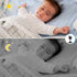 TimeFlys C240v 2.4" Warning,1000 Video Baby Monitor with Camera and Audio Screen, Auto Night Vision,Two Way Talk
