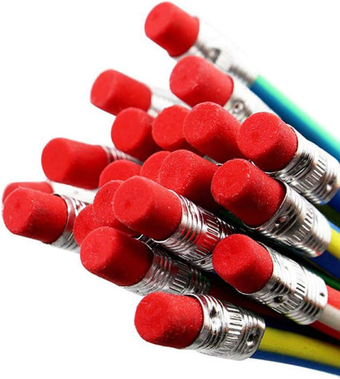 35 PCS Colorful Flexible Soft Bendable Pencil with Eraser, Magic Striped Pencil for Children and Students, Valentine's