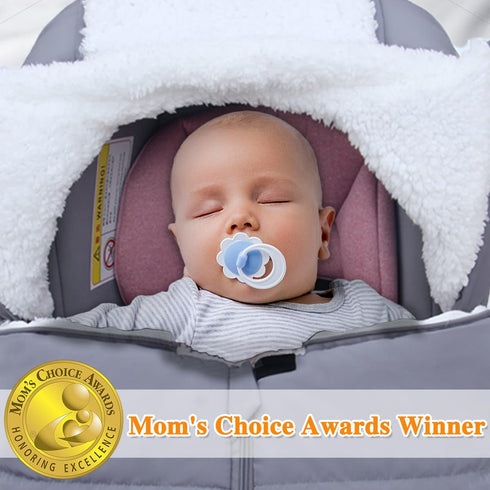 Mom's Choice Awards Winner-TSAYAWA Winter Baby Car Seat Cover -Keep Babies Warm Carseat Bunting Bag/Blanket for Newborn