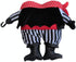 Plush Pirate Booty Tooth Fairy Pillow with Pocket, 11"