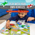 1-3, Set 9 Popular Playthings Magnetic Vehicles for Toddlers Mini Mix or Match Car Toys, of Gift for Kids - Cars