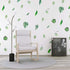 Leaf Wall Decals, H2MTOOL 64 PCS Removable Tropical Plants Stickers for Kids Nursery Room Decor