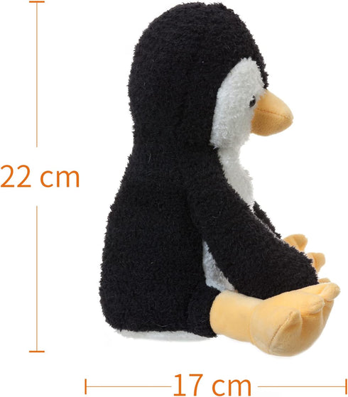 Penguin,8.5 Inches) Apricot Lamb Antarctic Toys Plush Velvet Penguin Stuffed Animal Soft Cuddly Perfect for Child