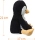 Penguin,8.5 Inches) Apricot Lamb Antarctic Toys Plush Velvet Penguin Stuffed Animal Soft Cuddly Perfect for Child