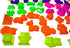 Bo-Toys 50 Set, Ps Deluxe Sand Molds Tools Sandbox Toddlers Toys, Beach Sand Castle Building, Indoor Outdoor Sensory