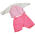 Constructive Playthings GAN-61 Washable Clothing for 12-14 Inch Baby Dolls, Set of 4