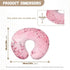Pink Cherry Blossoms Nursing Pillow Covers for Baby Infant Nursing Pillow Slipcover for Girls Breathable Breastfeeding