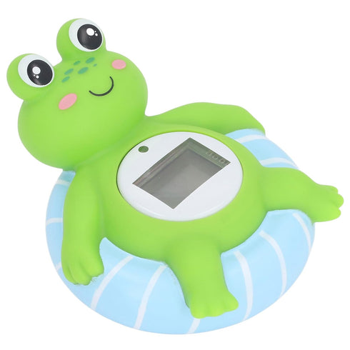 CDQL 3.35 3.94 1.97in Baby Bath Thermometer - x x Cute Frog Water Temperature - Lightweight Instant Read Digital