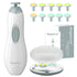Baby Nail Trimmer Electric Baby Nail File with LED Light 10 Grinding