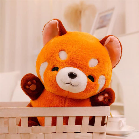 Red Panda Stuffed Animal, Cute 9 Inch Plush Toy Gift for Girls and Boys, Christmas Valentine's Day