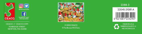 Ceaco - 300 Piece Jigsaw Puzzle - Holiday - Gnomes Get Baking