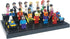Black Display Case for Minifigure Action Figures - Perfect for LEGO Collectors