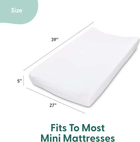 3-Pack Pack Pack The Peanutshell Fitted Playard Sheets - Soft & Breathable Baby Boy Mini Crib Sheets, N Play Mattress