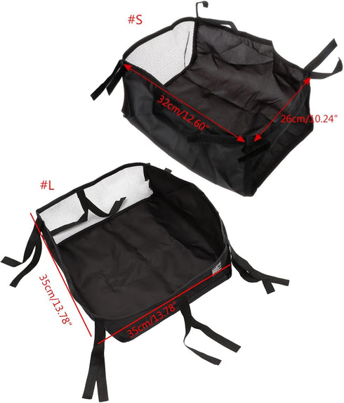 FGDTREE Basket Bag With Multiple Pockets, Suitable For A Variety Of Strollers, Ample Storage Space, Accessories Storage