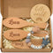 Personalized Wooden Baby Hair Brush and Comb Bristles,Personalized Pacifier Clip with Name