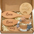 Personalized Wooden Baby Hair Brush and Comb Bristles,Personalized Pacifier Clip with Name