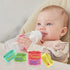 Personalized Baby Bottle Labels,Customizable Silicone Water Bottle Name Bands for Nursery,Reusable Customized Baby's