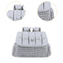 Guohetuk Backpack Diaper Bag Nappy Tote Bag, Changing Bag, for Phone,Toys Keys, Gray