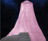 BCBYou Bed Canopy Mosquito Net with Fluorescent Stars, Glow in Dark for Baby, Kids, and Adults, Cover for Baby Crib,