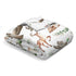 Baby Hunting Woodland Animals Blanket for Girls & Boys Wild Animals Swaddle Blankets Hunting Deer Duck Leaves Baby Toddler Newborn Nursery Bed Blanket Crib Soft Warm Receiving Blankets 30x40inch by KASTLEE