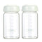 COMI Wide Neck Glass Breastmilk Collection n Storage Bottle, 6oz with Screw