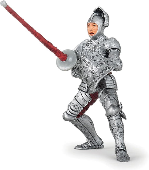 Papo Hand-Painted Medieval Fantasy Knight in Armour Figurine, Collectible for Children, Suitable for Boys and Girls