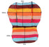 Rainbow Striped High Chair Cushion Liner - Water Resistant Mat Pad