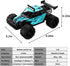 Great-JUNAMT 1:16 2.4GHz 20 4-7 8-12 6-12+ Remote Control Car Monster Truck Toys Scale RC Car For Boys High Speed km/h