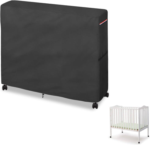 Crib Cover for Portable Foldable Mini Crib, Ease Transportation in Hotel, Extend