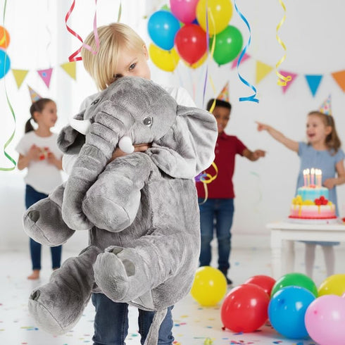 24 Inch Ryttir Fuzzy Large Elephant Stuffed Animal, Soft Stuffed Elephants Plush Toy Newborn Gift, Funny Elephant Gifts