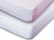 Universal Fit Crib Sheets - 100% Natural Soft Jersey Knit Cotton for