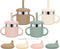 Baby Sippy Cups, 7.4 Oz 3 Stages Training Cup, Straw Cup for