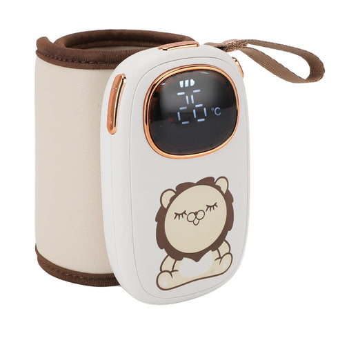 SPYMINNPOO 7 12cm Portable Baby Bottle Warmer Sleeve Efficiently Maintains Warmth for Travelers and Busy Parents ABS X