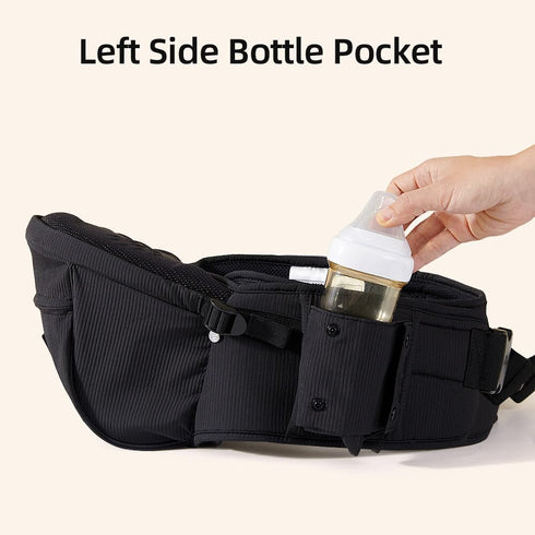 45lbs, Sunveno Baby Carrier with Hip Seat,Ergonomic Baby Hip Carrier, Front-Facing Baby Holder, Anti-Slip Seat Surface