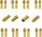 20Pair Amass 3.5mm Gold Bullet Banana Plug Connectors Male Female for Battery ESC Motor RC Car Boat Drone