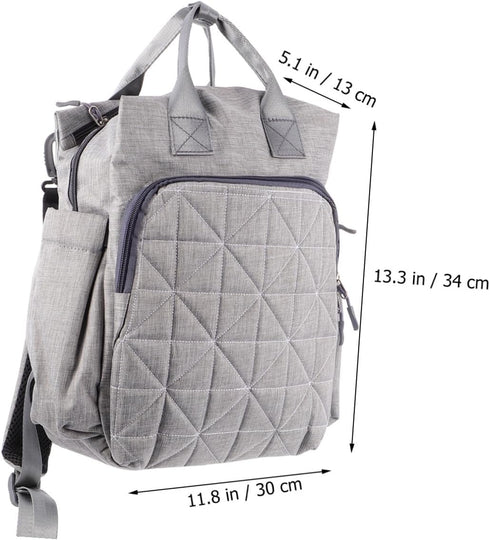 LIFKOME Backpack Outdoor Diaper Bag for Moms Portable Nappy Bag Stylish Design Great Organizer for Essentials