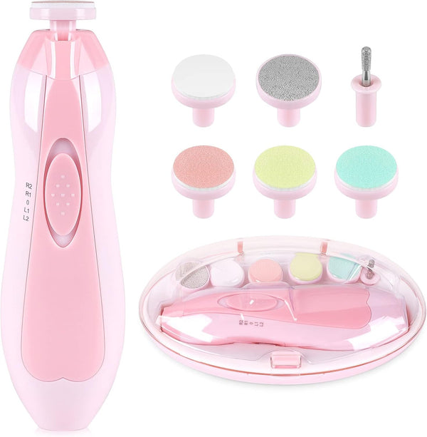 KIYNIDE Baby Nail Clippers Baby Safe Electric Trimmer Nail File Kit for Newborn