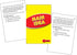 Edupress Reading Comprehension Practice Cards, Main Idea, Red Level (EP63065) Medium
