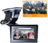 Riloer Baby Car Mirror Baby Rear Facing Seat Camera, Baby Car Seat Mirror Camera with Wide Crystal Clear View Monitor