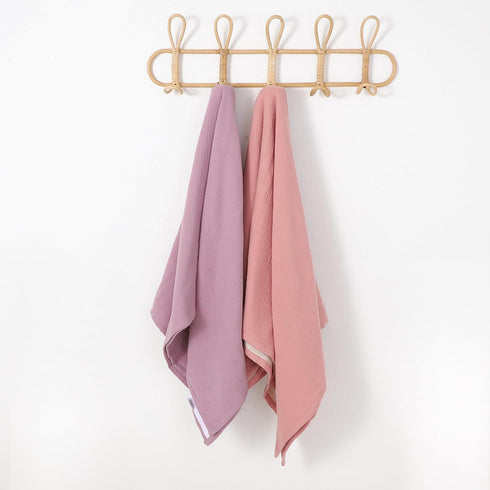 4 Girls,100% 47 47" Layers Muslin Baby Blankets for Cotton Muslin Toddler Blanket,Crib Blanket,Muslin Swaddle