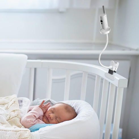 Koroao SCD973/37 /SCD923/26 /SCD921/26 Clip Clamp Mount for Philips Avent Connected Baby Monitor (White)