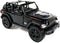 Wrangler Rubicon 4x4 Convertible Off Road Diecast Model Toy Car (Black)