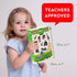 19 Fridge Magnets for Toddlers, Zoo Photo Kids Magnets for Refrigerator, Animal Magnets
