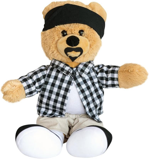 Hollabears Extra Large 16" Cholo Teddy Bear Plush