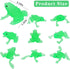 ONEST 40 Pieces Mini Frog Figurines Playset, Hand Painted Tiny Frogs, Realistic Rubber Figures for Kids Adults