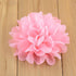 Fodattm 30PCS Women 30 Solid Colours 4" Chiffon Fabric Flowers for DIY Flower Headbands and Decorative Wedding Flowers