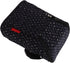 Dioche Baby Bottle Thermal Bag with Nylon Insulation - Insulated Tote Pouch for Outdoor Bottle Storage - Black