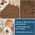 Highland Cow Baby Blanket, Western Minky Blankets for Boys Girls, Nursery Room Decor, Soft Warm Lightweight Nursery Bed